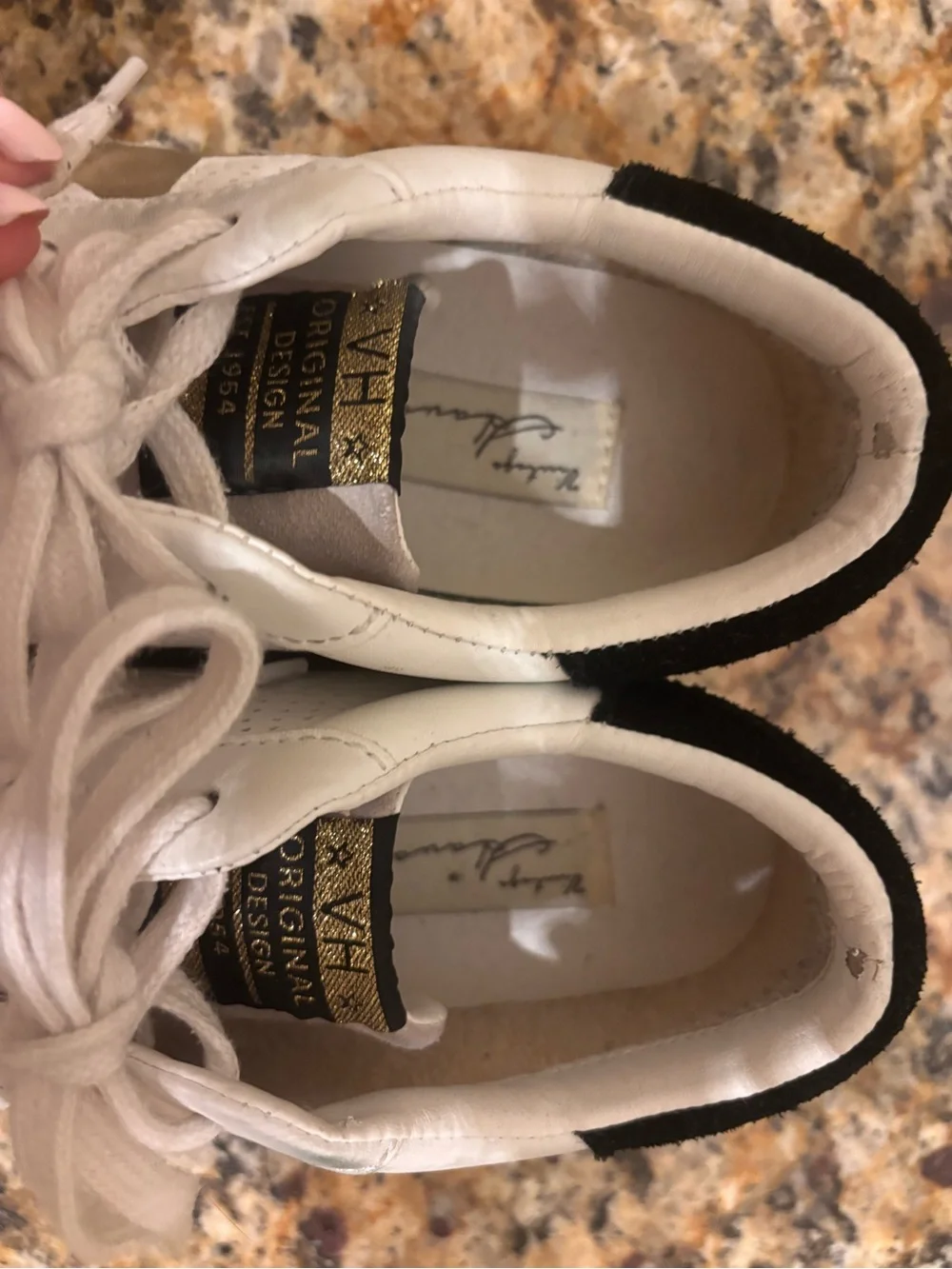 Vintage Havana Leather Sneakers